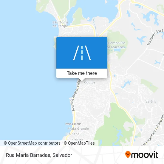 Rua Maria Barradas map