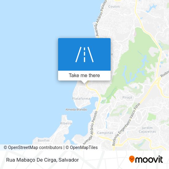 Rua Mabaço De Cirga map