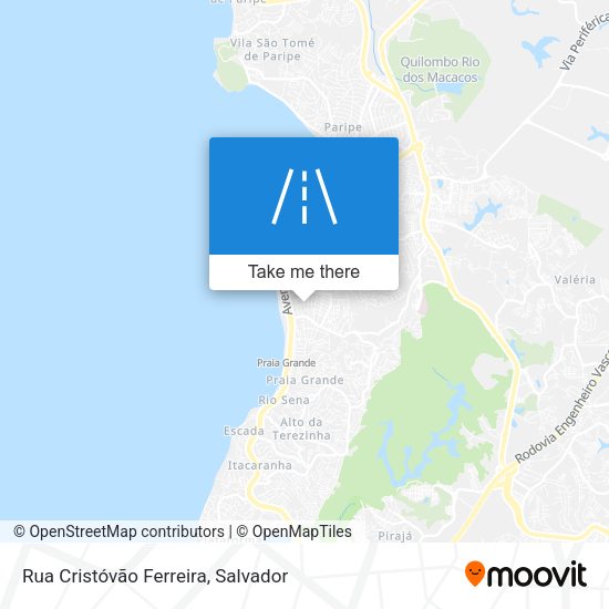 Rua Cristóvão Ferreira map