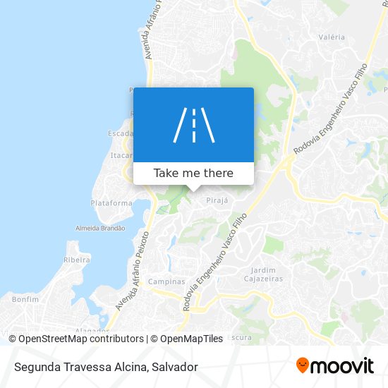 Segunda Travessa Alcina map