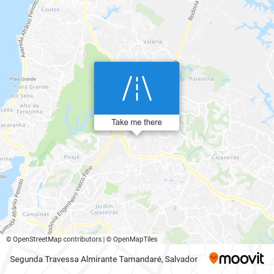 Segunda Travessa Almirante Tamandaré map