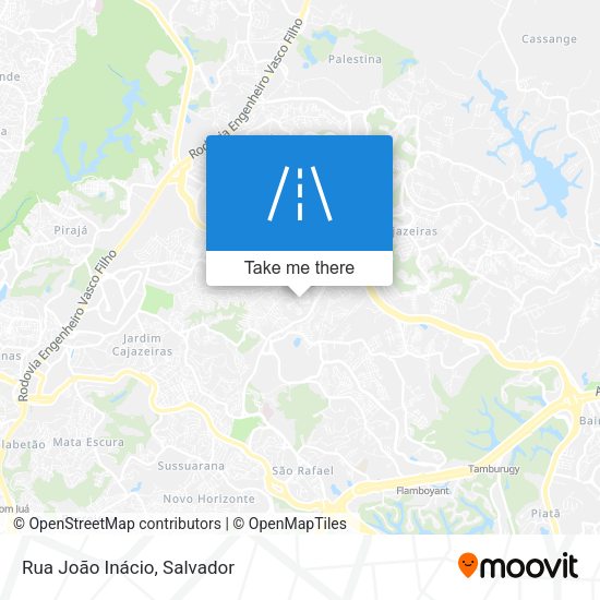 Rua João Inácio map