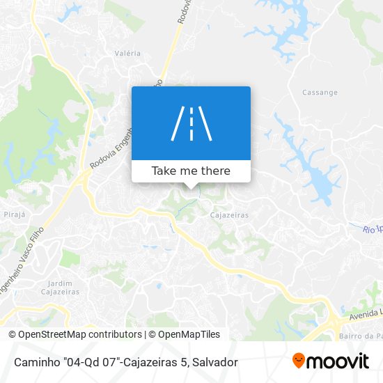 Mapa Caminho "04-Qd 07"-Cajazeiras 5