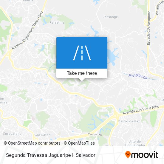 Segunda Travessa Jaguaripe I map