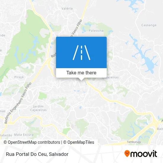 Rua Portal Do Ceu map