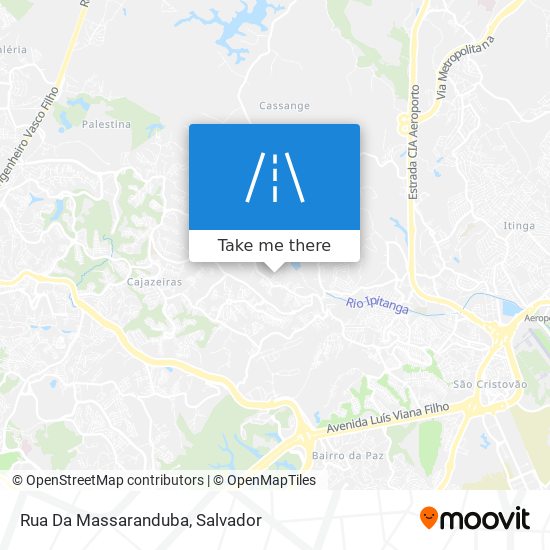 Mapa Rua Da Massaranduba