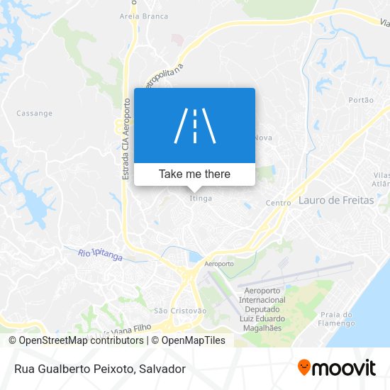 Rua Gualberto Peixoto map