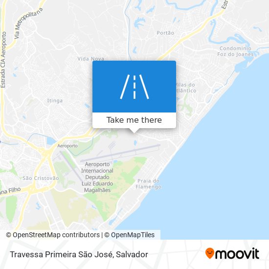 Travessa Primeira São José map