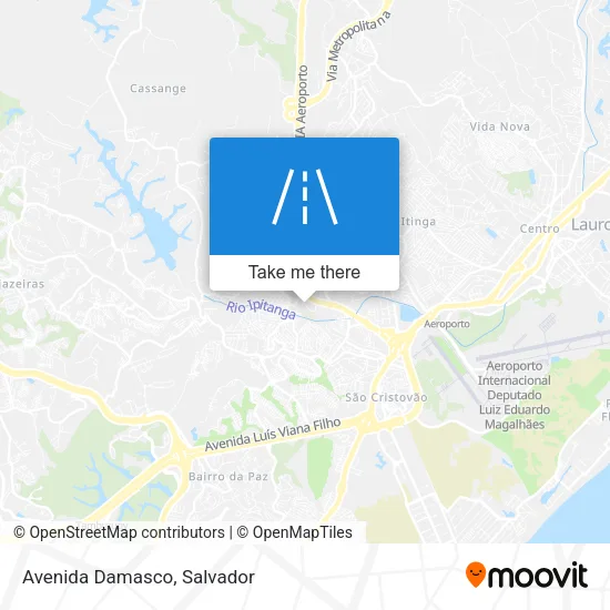 Avenida Damasco map
