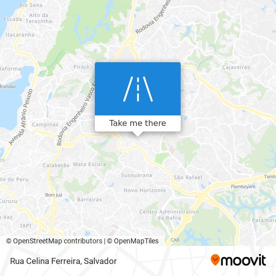 Rua Celina Ferreira map