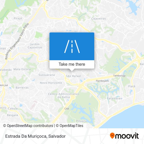 Estrada Da Muriçoca map