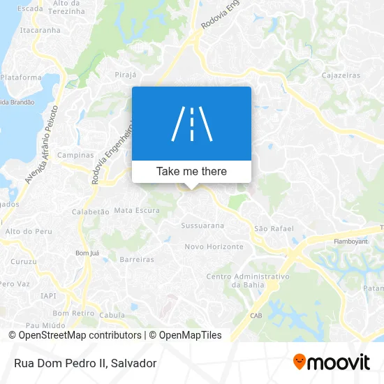 Rua Dom Pedro II map