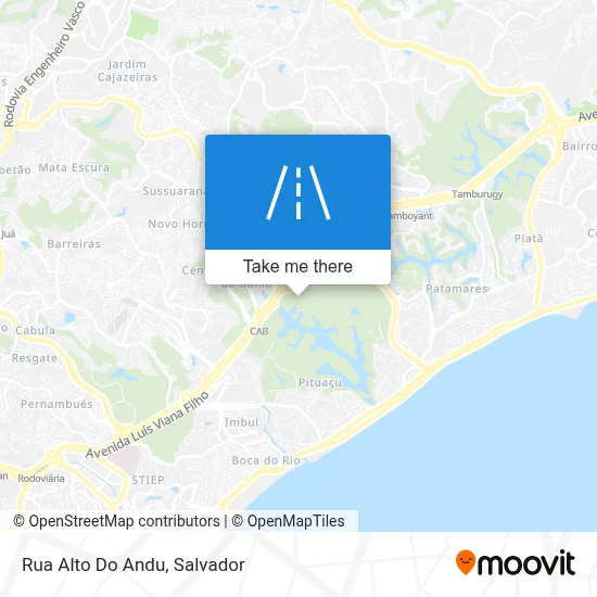 Rua Alto Do Andu map