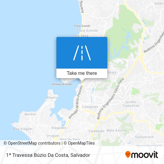 1ª Travessa Búzio Da Costa map