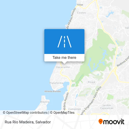 Rua Rio Madeira map
