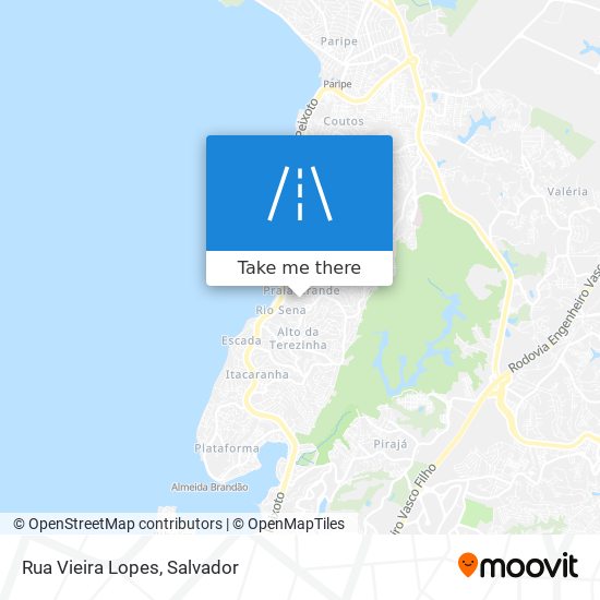 Rua Vieira Lopes map