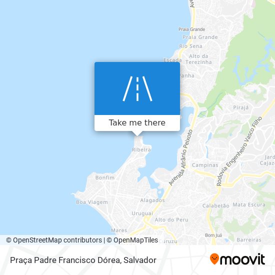 Praça Padre Francisco Dórea map