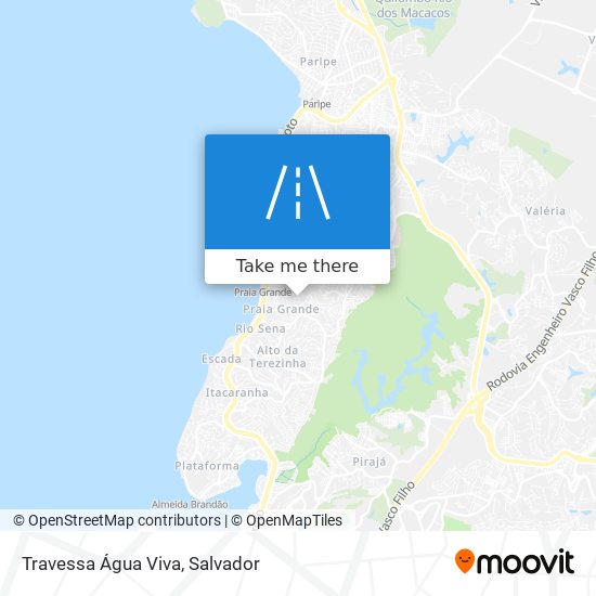 Travessa Água Viva map