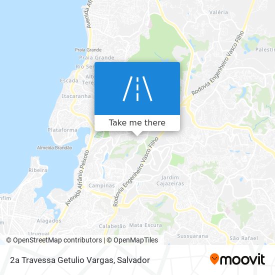 2a Travessa Getulio Vargas map