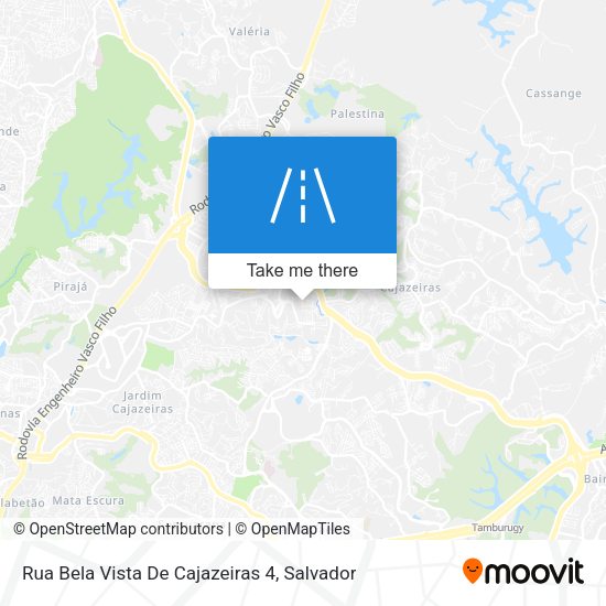 Rua Bela Vista De Cajazeiras 4 map