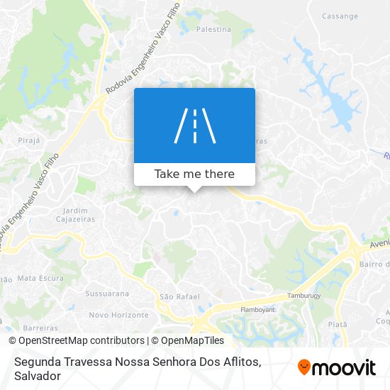 Segunda Travessa Nossa Senhora Dos Aflitos map