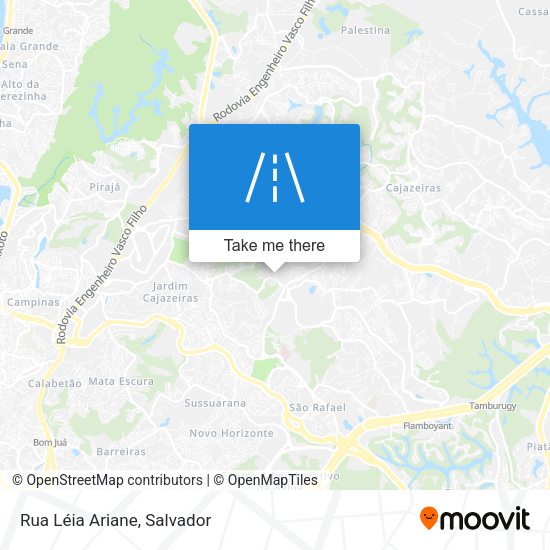 Rua Léia Ariane map