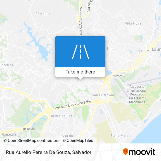 Rua Aurelio Pereira De Souza map
