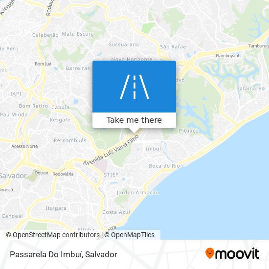 Passarela Do Imbuí map