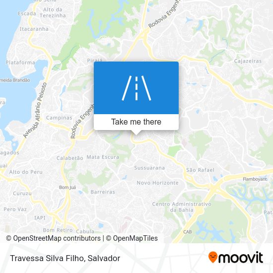 Travessa Silva Filho map