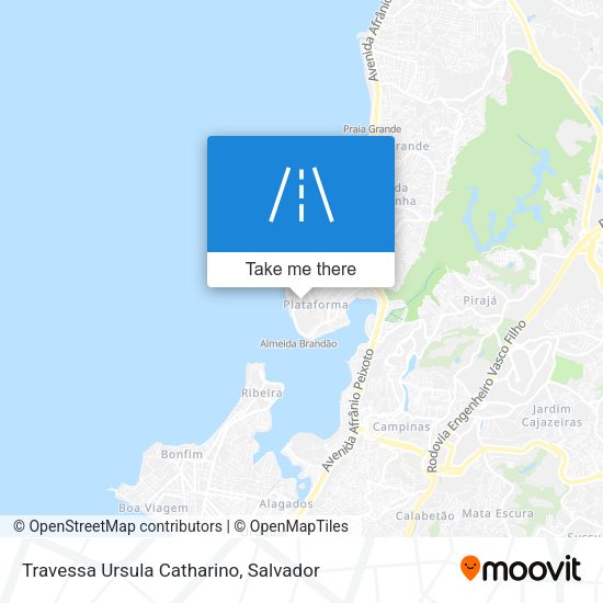Travessa Ursula Catharino map
