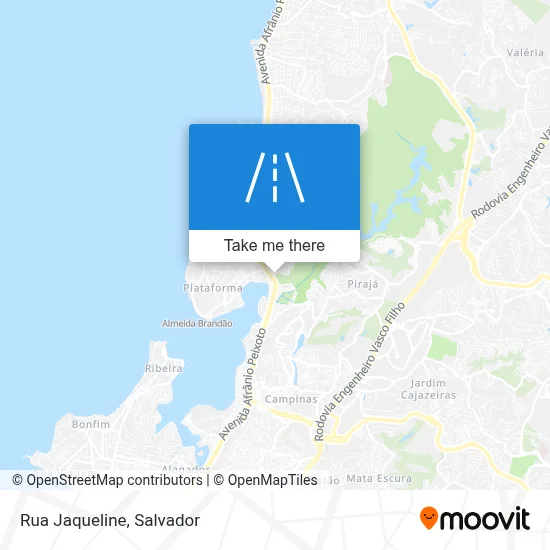 Rua Jaqueline map