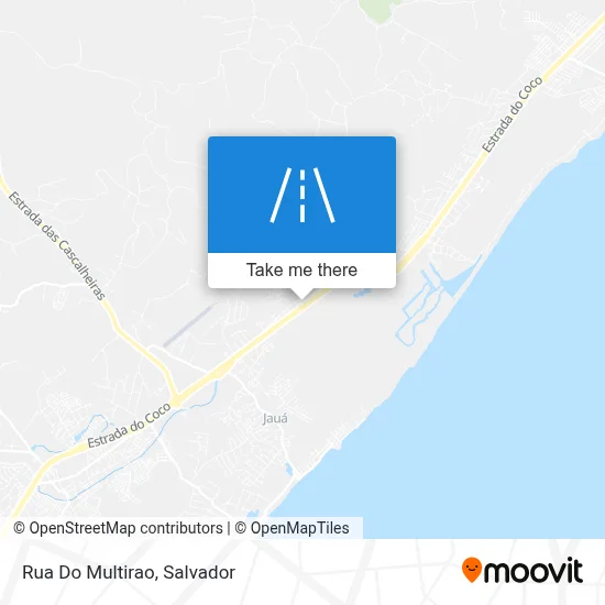 Rua Do Multirao map