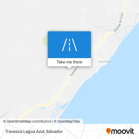 Travessa Lagoa Azul map