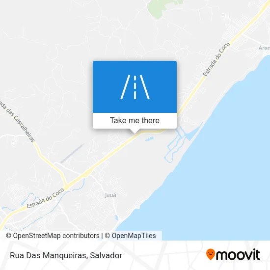 Rua Das Manqueiras map