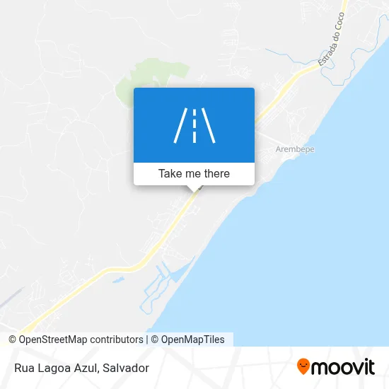Rua Lagoa Azul map