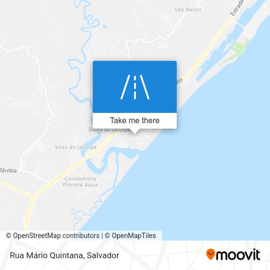 Rua Mário Quintana map