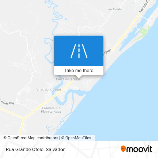 Rua Grande Otelo map