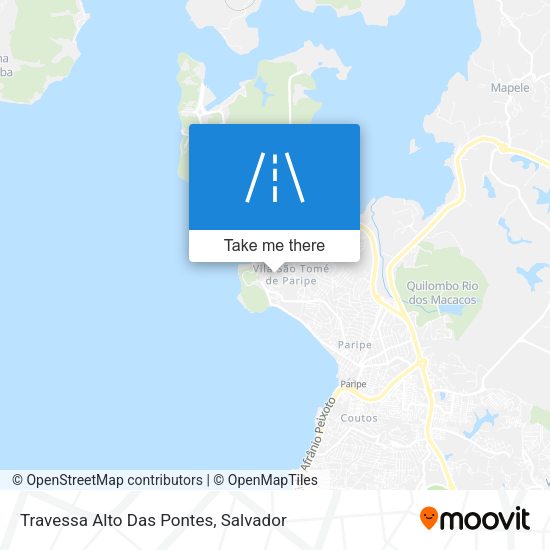 Travessa Alto Das Pontes map