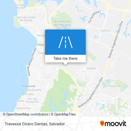 Travessa Cicero Dantas map