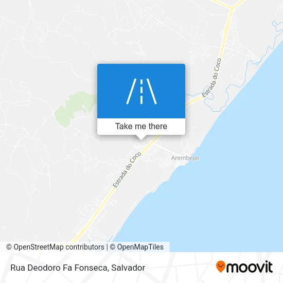 Rua Deodoro Fa Fonseca map