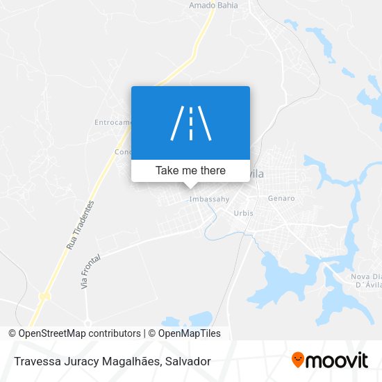 Travessa Juracy Magalhães map