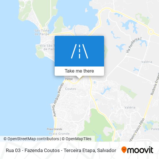 Rua 03 - Fazenda Coutos - Terceira Etapa map