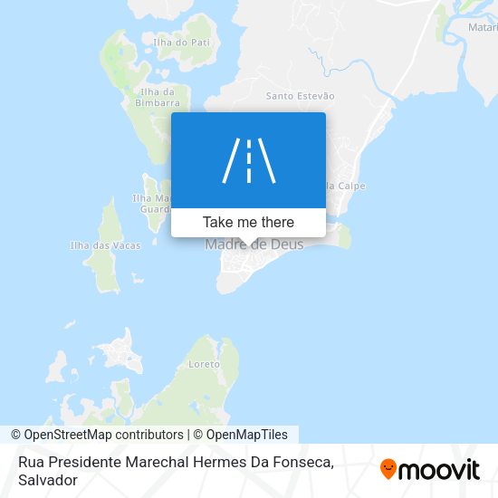 Rua Presidente Marechal Hermes Da Fonseca map
