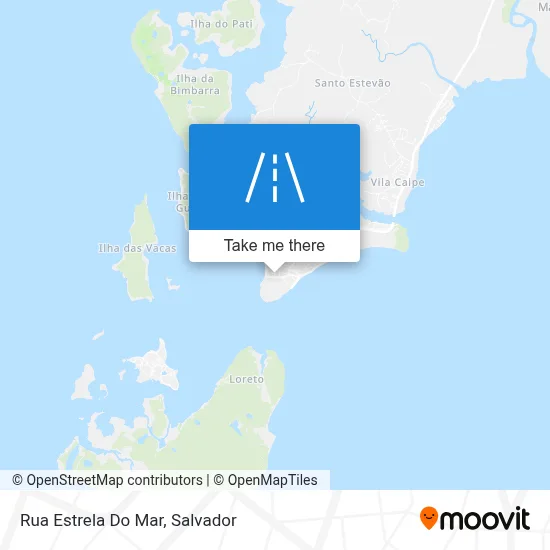 Rua Estrela Do Mar map