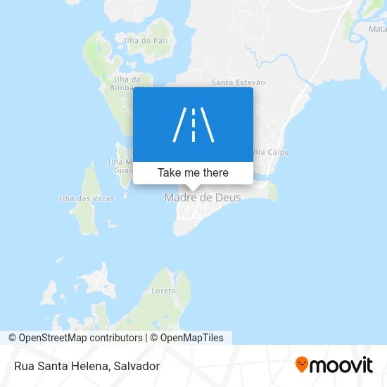 Rua Santa Helena map