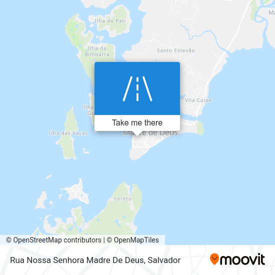 Rua Nossa Senhora Madre De Deus map