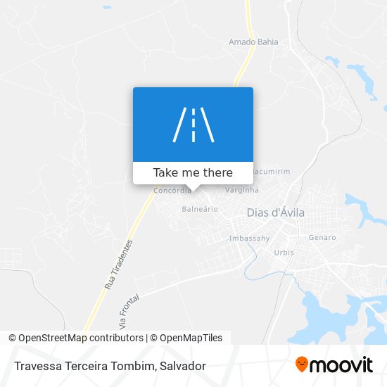 Travessa Terceira Tombim map