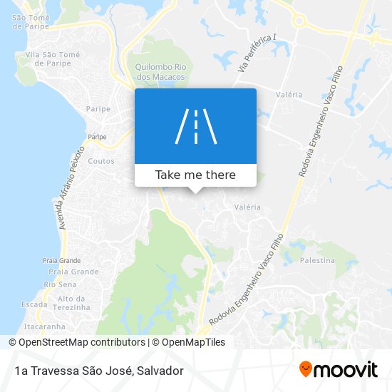 Mapa 1a Travessa São José