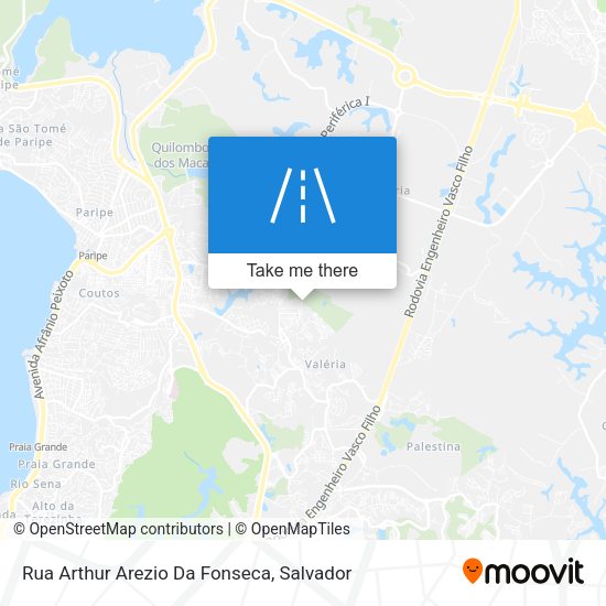 Rua Arthur Arezio Da Fonseca map