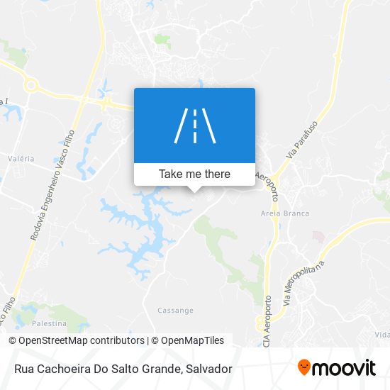 Rua Cachoeira Do Salto Grande map